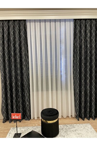 Brillant Liva Loren Model 1/2,50 Pile Fon Perde