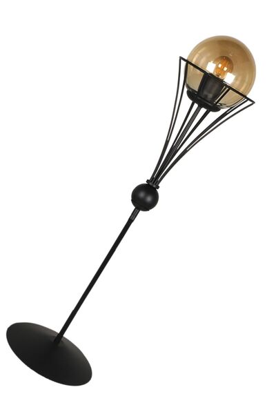 Begüsa Lapis Ayarlanabilir Lambader Siyah Bal Cam