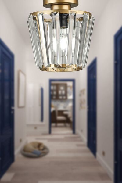 Begüsa Neva Tavan Montaj Tekli Avize Eskitme