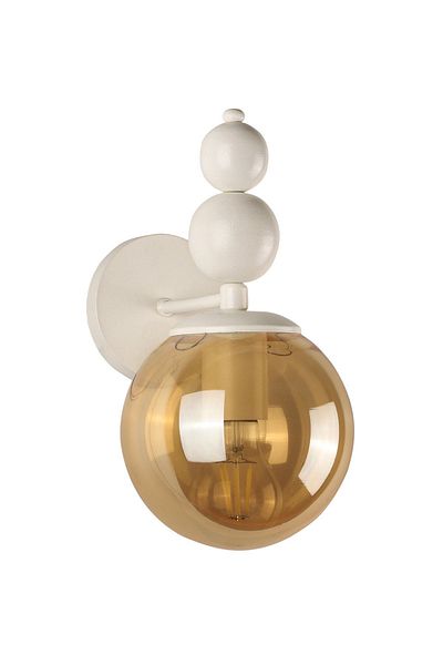 Begüsa Endless Sconce 2 Pieces White Honey Glass