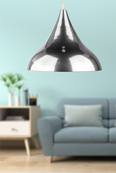 Begüsa Muti Tekli Avize Krom