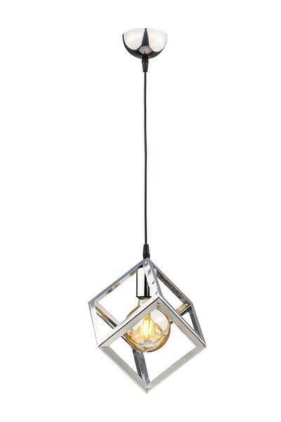 Begüsa Cube Single Chandelier Chrome