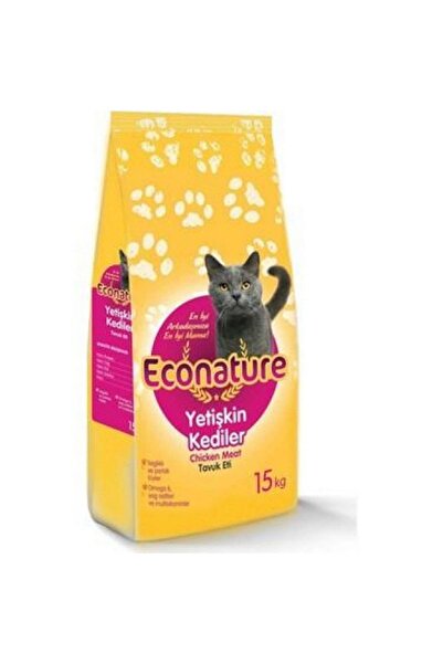 Econature Tavuk Etli Yetişkin Kedi Maması - 15 Kg 159079