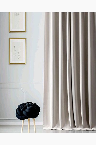 Evdepo Home Dark Stone Dark Stone Blackout Blackout Curtain Single Wing