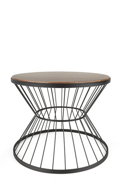 Begüsa Merlin Orta Sehpa Siyah Ceviz Ahşap