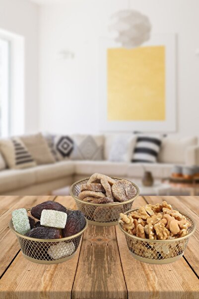 Evisimo وعاء الوجبات الخفيفة الثالث من بيليت العتيق