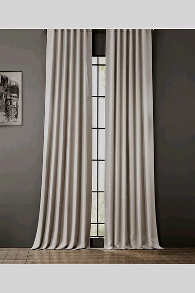 Evdepo Home Dark Stone Dark Stone Blackout Blackout Curtain Single Wing