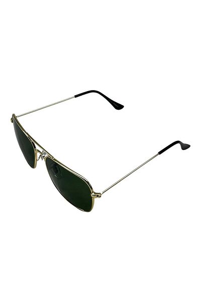 Silvio Monetti UV400 Unisex Green Matte Sunglasses -615286