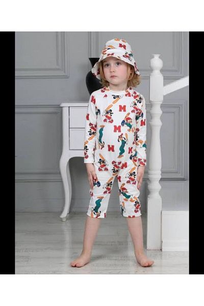 mmms Long Sleeve Baby Swimsuit