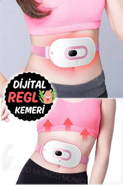 Munico Regl Ağrısını Gidermek İçin Elektrikli Isıtma Pedleri Kadın Sırt ve Karın Elektrikli Isıtma Cihazı