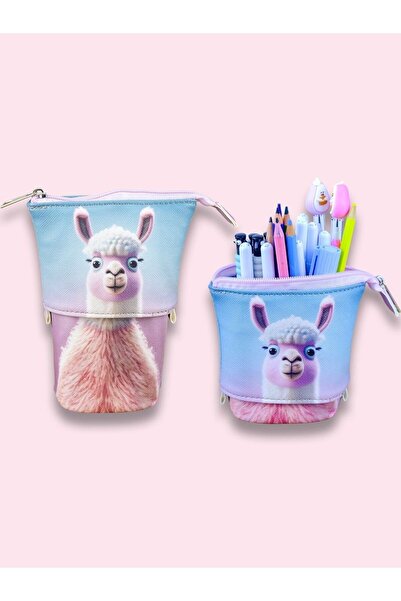 OneSize Vegan Δερμάτινη Τηλεσκοπική Μολυβοθήκη - Τσάντα Μακιγιάζ Lama