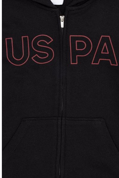 U.S. Polo Assn. Black Basic Sweatshirt for Boys