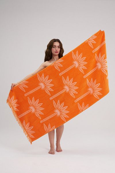 Homelover 100% βαμβάκι - Boho Summer Ethnic Πετσέτα παραλίας και πισίνας - 80x160cm