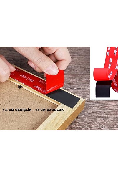 Hdg 500 Adet 3M Çift Taraflı Bant - Araba, Ev Dekorasyonu ve Ofis Dekoru için  Suya Dayanıklı