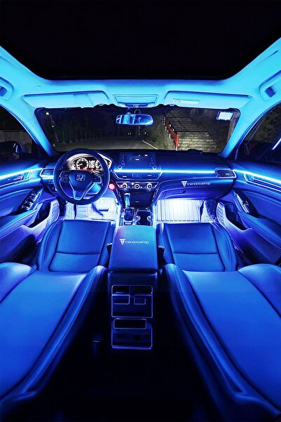 Genel Markalar Araç İçi 2 Metre Mavi İp Neon Torpido Ledi Mavi Ambiyans Led
