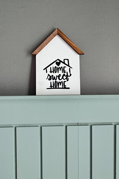 Tooall Magnificent Decorative House Shaped Painting That You Can Use in Every Corner of Your Home, Single, Home Sweet Home