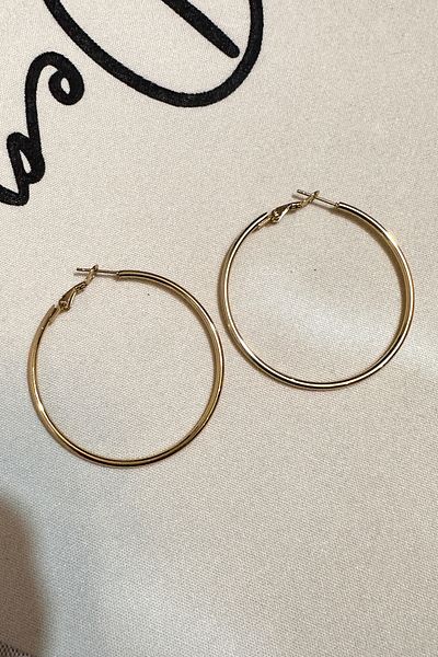 Okko Store Steel Hoop Earrings