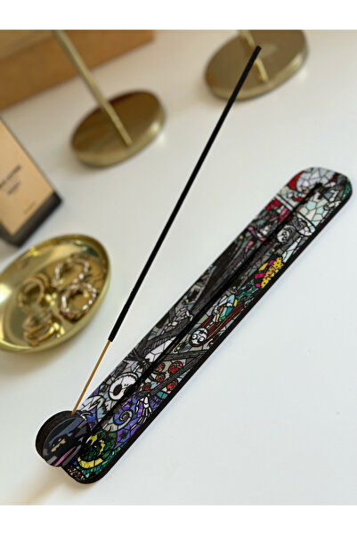 Vwear Dekoratif Desenli Uv Baskılı Mdf Şık Tütsülük