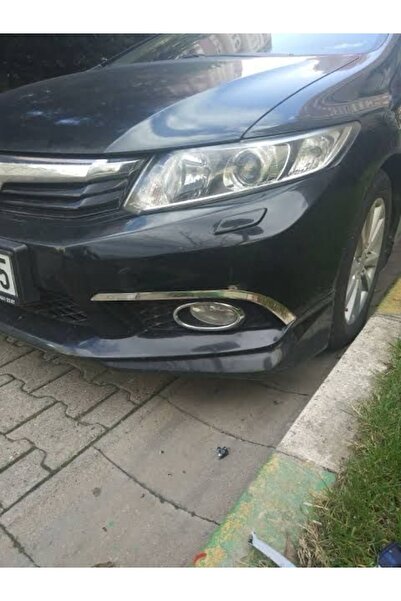 FV-TUNİNG Honda Civic Fb7 Sis Çıtası Krom  2012-2015