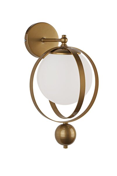 Begüsa Jupiter Sconce Antique White Glass