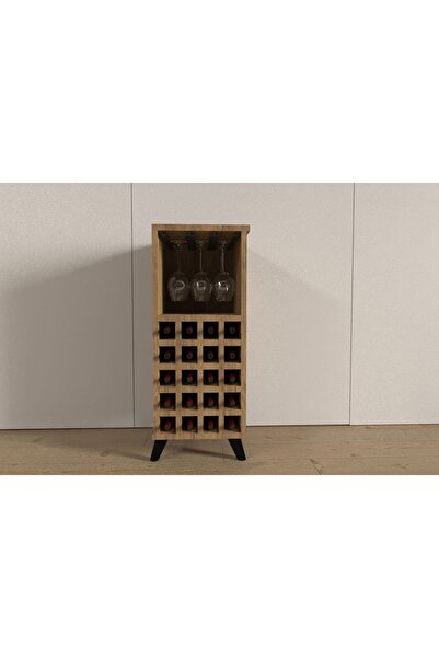 ESYAH Ahşap Bölmeli Şaraplık