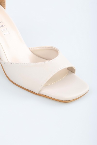 Shoeberry Sarge Women's Nude Heeled Shoes