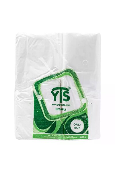 YTS POŞET Yts Plastik Hesaplı Poşet 600g- Orta Boy