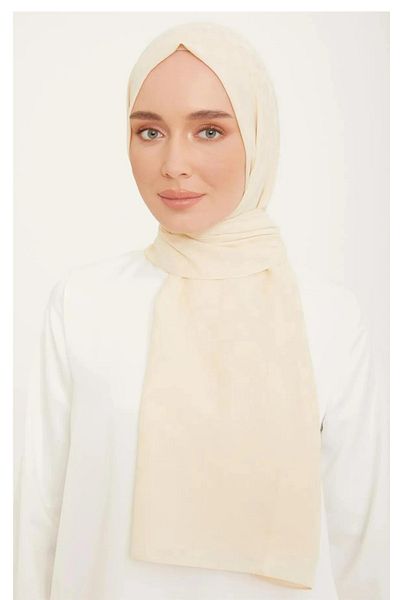 FRESCO SCARFS Armine Trend P. Monogram A Model - Βαμβακερό γυναικείο σάλι Hijab Hijab
