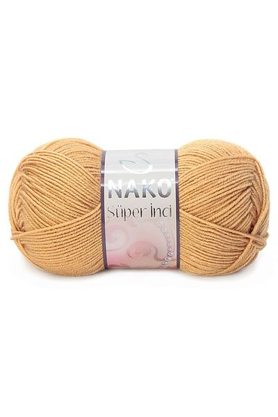 NAKO Σχοινί πλεξίματος Super Pearl 294 Mustard.