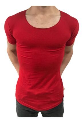 T shirt col large homme discount