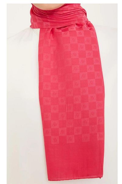FRESCO SCARFS Armine Trend P. Monogram A Model - Βαμβακερό γυναικείο σάλι Hijab Hijab
