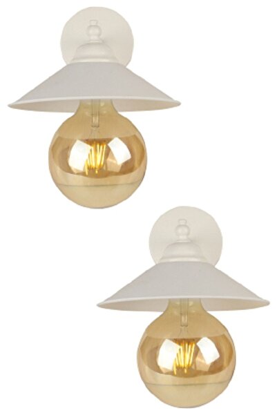 Begüsa Berlin Aplik 2 Adet Beyaz