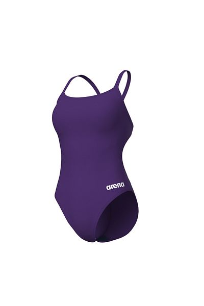 ARENA Women's Team Swimsuit - Challenge Solid Plum White