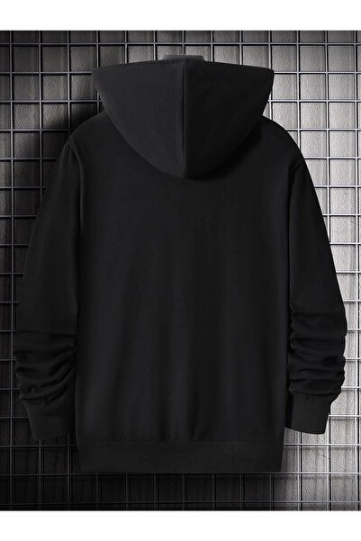 DAXİS Sportwear Company Kapşonlu Sweatshirt Fredom Baskılı