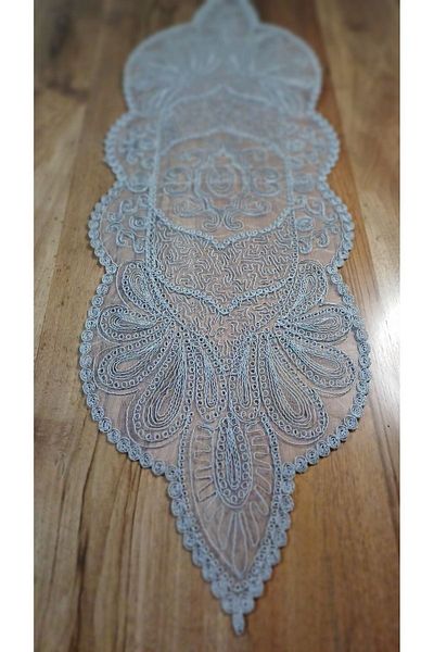 Neweste Ranir 110*40cm Tablecloth - Console, Coffee Table, Living Room Runner Dowry Box