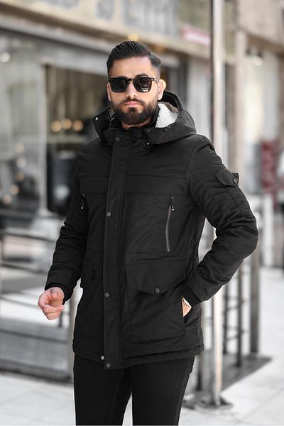 DOXGER ΧΕΙΜΕΡΙΝΑ ΑΝΔΡΙΚΟ ΤΑΞΙΔΙΩΤΙΚΟ ΠΑΛΤΟ με κουκούλα