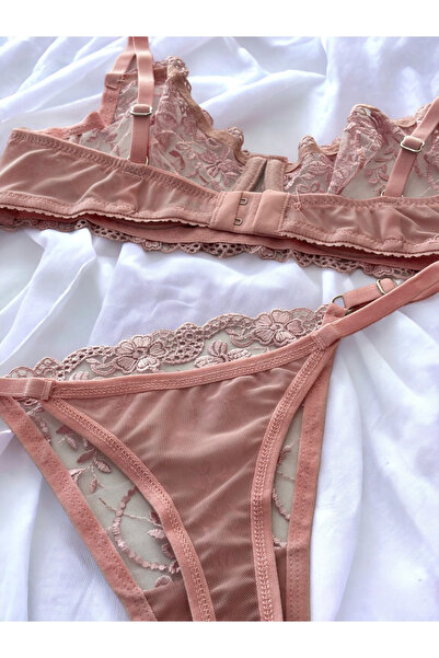 Mark Bells Dantelli bralet takım