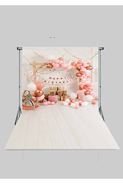 FONHANE 2x2.5 Mt Kumaş Üç Boyutlu Çocuk Fotoğraf Stüdyo Fonu - AHŞAP ÜSTÜNE P...