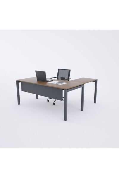 tuundesign Cube 40 L Etajerli Çalışma Masası 140 cm