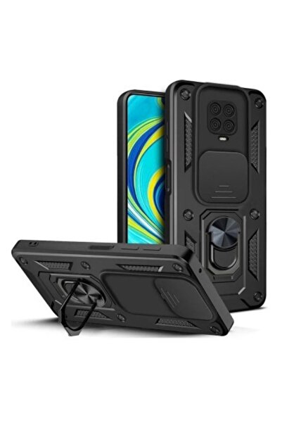 eyl techno Xiaomi Redmi Note 9 Pro Uyumlu Yüzüklü Mıknatıslı Kamera Korumalı ...