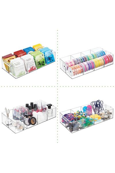 TREND 8 Compartment Plexiglass Box Set