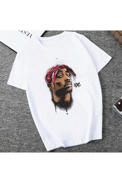 Usaspor Tricou Usaspor American Ripper Tupac 2pac Hip Hop - Mod.27 12528