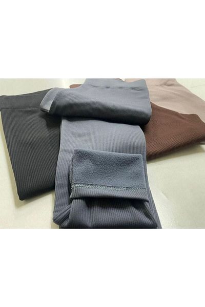 SYS BASIC Ribbed-raised Leggings