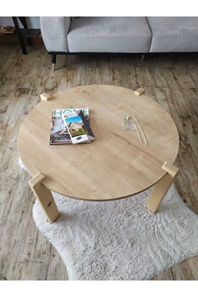 uğurlubaylar 70cm Yuvarlak Orta Sehpa