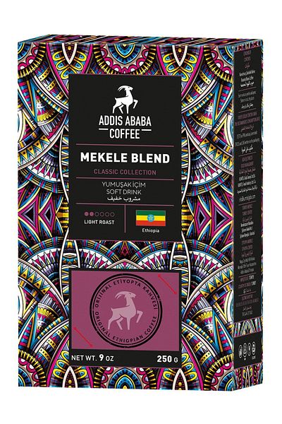 Addis Ababa Coffee Coffee Color 4-Piece Introduction Pack