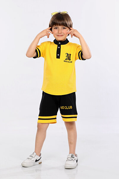 MORNIO Set de vară Lacost pentru băieți - Tricouri și pantaloni scurți MRN 51...