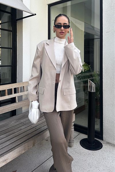 Nazliye Blazer Jacket - Oversize Cut