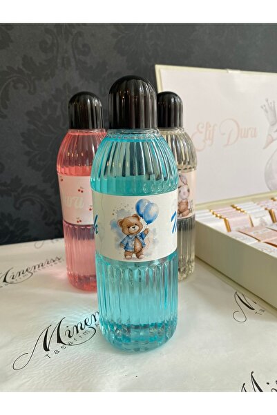 Minemiss Tasarım Lüks İsme Özel Tasarımlı Tekli Kız-Erkek Bebek Kolonyası Dog...