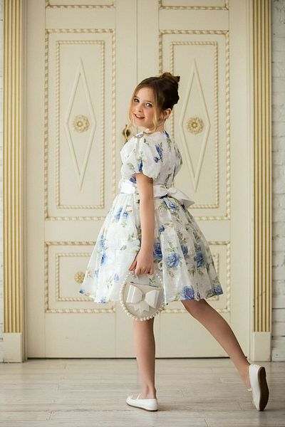 Ribbon kids Rochie și geantă din șifon