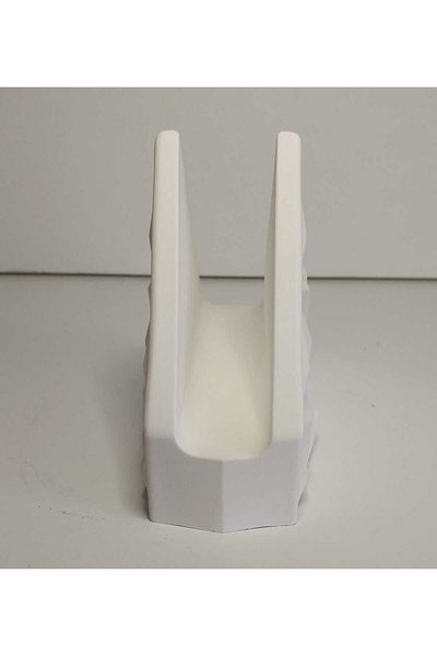 KARRA Concrete Crystal Pattern Napkin Holder
